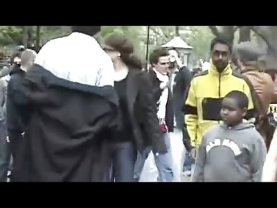 Techno Santa..One of the Most Bizarre Rave Pits youll Ever See 