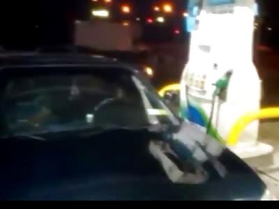 Loud ass Annoying Girl Gets Whats Coming to her..............SURPRISE BITCH!!