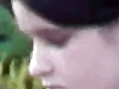 Girl in Pink Tank Top takes a Beating and is Stripped as She Cries for Help