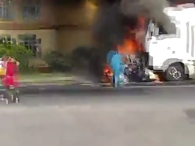 Man Burns Alive Still Moving his Charred Body After Fire is put Out... 3 Others Perished in the Flames