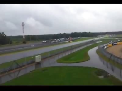 Italian Superbike Rider Andrea Antonelli Fatal Crash in Moscow