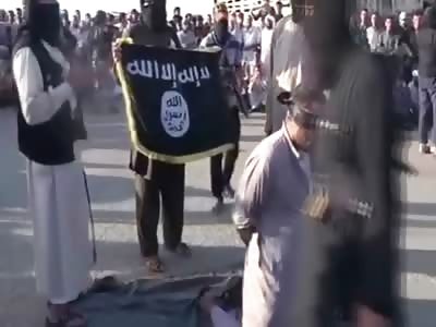 Just give the Signal..Man is Executed in Cold Blood in Quick Public Execution 