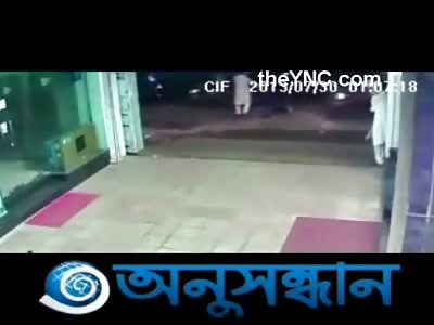 Muslim Executes Man outside of Mall then Rides off on his Bike