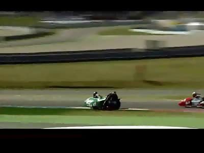 Sidecar Racer Killed in Horrifying Accident on Speedway