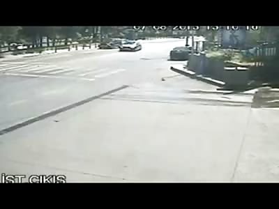 Two Riders Killed Instantly When They Failed to See the Car Turn