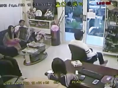 Man Dances Away After Shooting and Killing his Fiance and Mother-in-Law to be