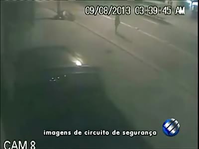 Student lays down in the Street for his Last Mistake