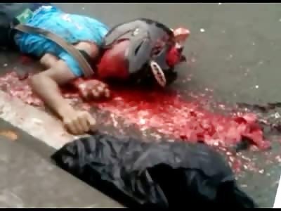 What Happens if the Head Exploded inside the Helmet?