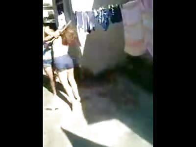 Two Women Feud Turns into All out Brawl with Titties Floping Everywhere
