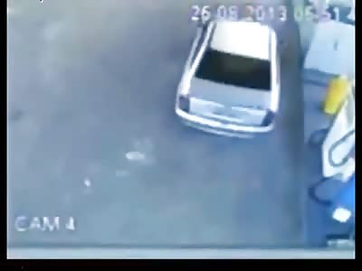 DAMN: Out of Control Car Slams into Pedestrians at Gas Station Killing an 11 Year old Boy