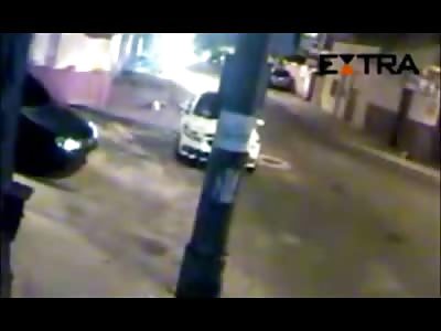 Three Men Executed Military Driver on Roadway with Rifle Fire