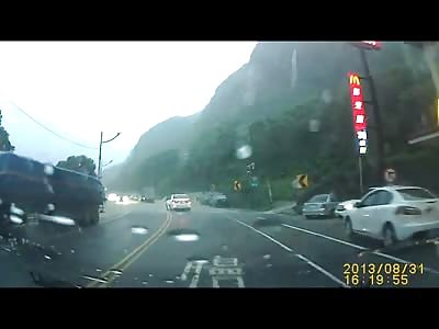 A day in the Life of a Dash cam in Taiwan..Aftermath Pics in Description