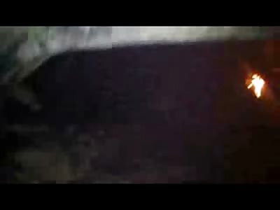 Creepy Video of the First Man on Scene of Family Burned Alive in Car Accident