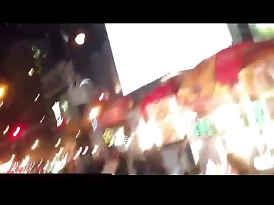 TIMES SQUARE NYC: Chaos as Two Woman are Shot by Police Accidental while trying to Shoot at an Unarmed Suspect