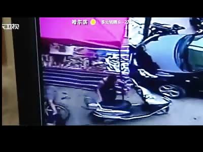 Pedestrian Killed after Being Landed on by a Half Naked Suicide Jumper