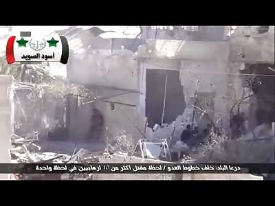 BOOM: Rebels are Blown to Bits by MASSIVE Bomb Explosion