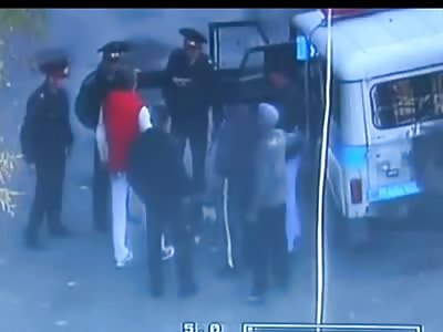 Police Officers in Russia with no Clue how to Handle a Situation Shoot a Pitbull Dead in front of Owner