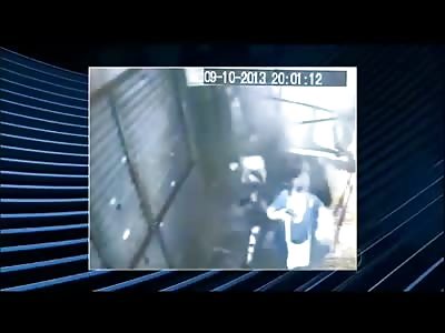 Woman Killed by Collapsing Building in the Street (Some Aftermath) 