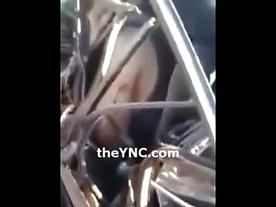 /BRUTAL: Video Shows Family Killed Little Girl in Backseat Still Breathing....Little Kid Screaming