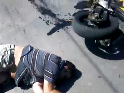 Accident Leaves Dudes Twisted and Fucked