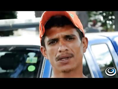 In the Cemetery, with the Iron Cross....News Report of Man Beaten to Death with a Cross in a Cemetery 