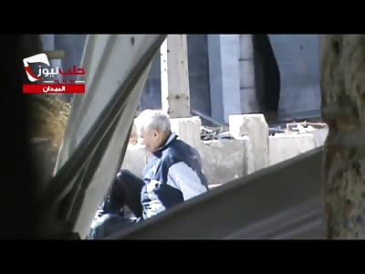 Already injured Elderly Man takes Fatal Bullets to the Chest caught on Camera