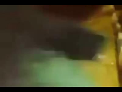 Man Being Severely Beaten in the Street by Pissed of MOFOs