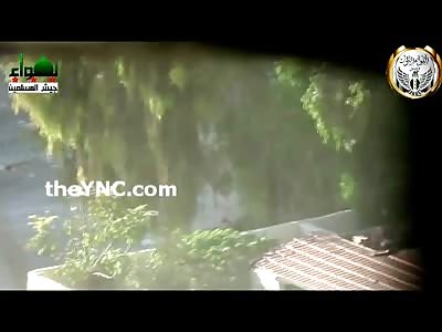 Man Killed by Perfect Sniper Shot between Tree Branches