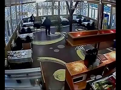 Dont bring a Chair to a Gun Fight. Dinner goes Wrong as Businessman is Shot Dead 