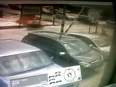 Scooter Rider Crushed by Turning Car