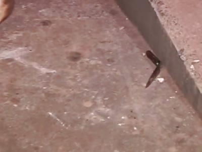 Man Brutally Stabbed and Stoned to Death......Foaming Blood