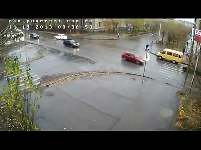 Lady in All Black is Fatally Struck by Speeding Driver