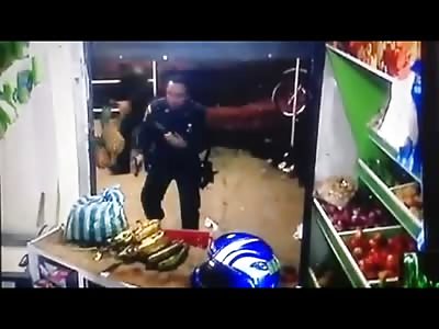 Police have Shoot out with Thugs