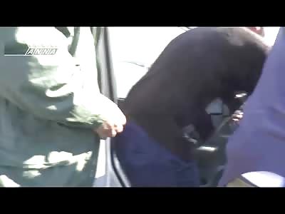 Driving Dead..Weekend at Bernie's the Terrorist Version. Reporter Shot to Death still Driving the Car