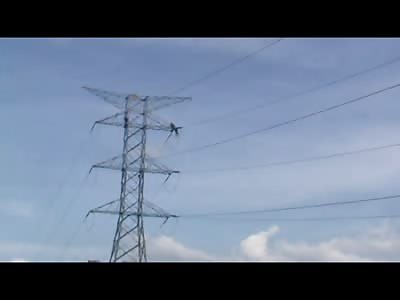 Clearer Much Closer Version of Yesterday's Suicide Shows he was Trying to Be Rescued 