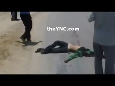 Headless Man/Woman on the Watermelon bike