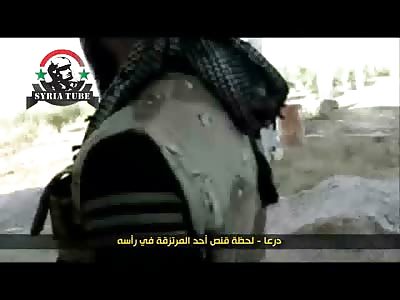 Rebel Takes Ricochet Bullet to the Face