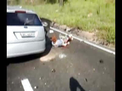 Brutal Crash Leaves Bodies Mutilated including Two Pretty Girls