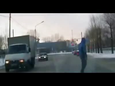 Ambulance Coughs up a Patient on the Road