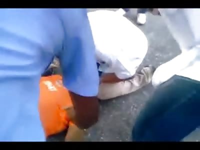 Man Intentionally Runover by Police Dies Moments Later