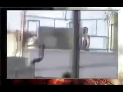 Sniper Takes out Solider on a Roof with Precision Shot