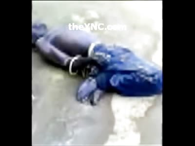 Bizarre African Torture of Two Men to the Amusement of Guerrilla Rebels