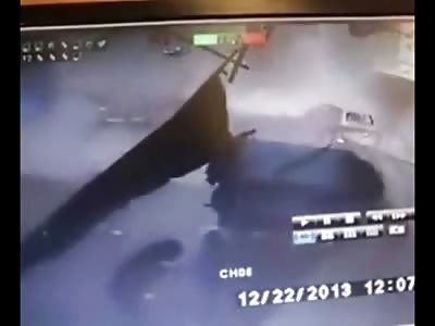 Brutal Car Bomb Attack next to a Hot Dog Stand in Thailand (Includes Aftermath) 