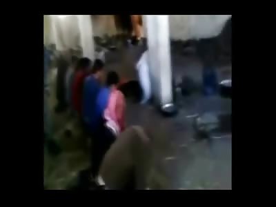 Bashed with the Bayonet then hit with the Bullets..Brutal Execution of Civilians in Syria 