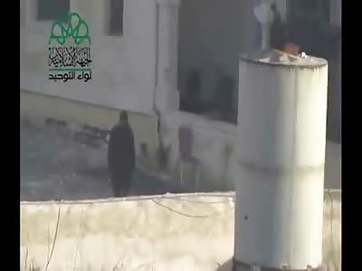 Man Walking Calmly is Murdered by Sniper Shot