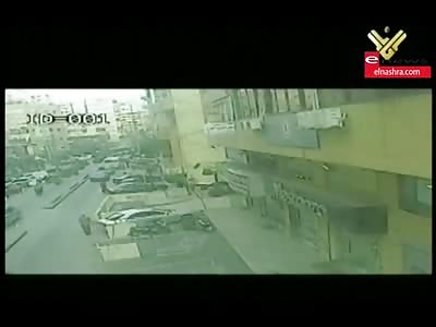 Car Bombing in Beirut Killing 5 Injuring over 50 During a Rather Peaceful Day