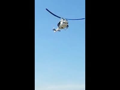 Man Dies after falling Repelling to Fast out of a Helicopter During Show