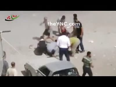 Brave Group Risk Life to Pick up Disgustingly Mangled Bodies of Dead Syrians off the Street 