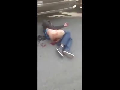 Man with a Hole in his Ass after Car Accident