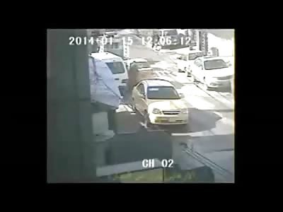 Devastating and Deadly Car Bomb Caught on Video (SLOW MOTION ADDED)